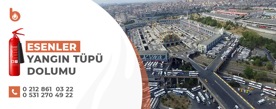 esenler yangın tüpü dolumu