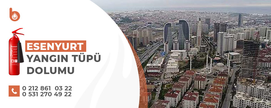 esenyurt yangın tüpü dolumu