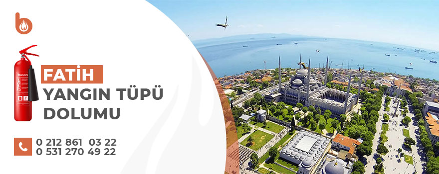 fatih yangın tüpü dolumu