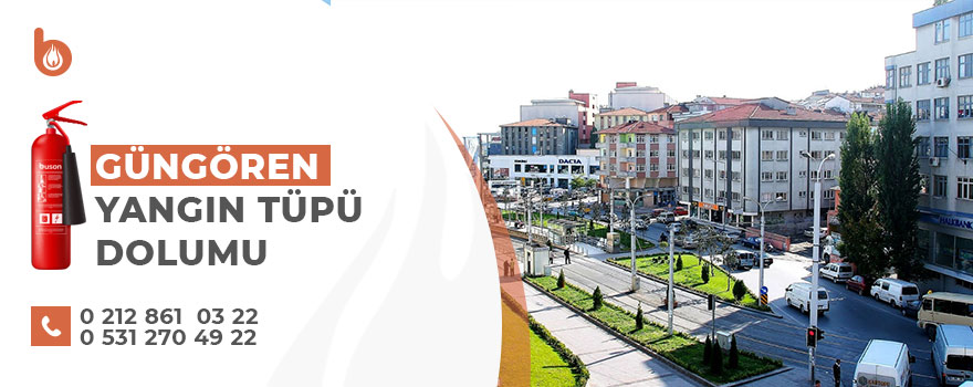 güngören yangın tüpü dolumu