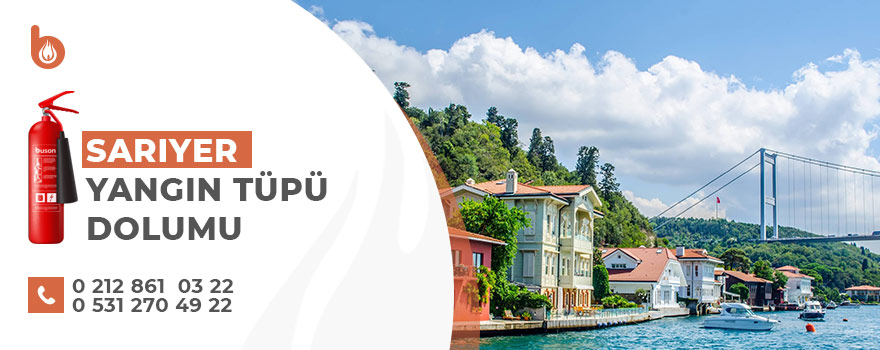 sarıyer yangın tüpü dolumu