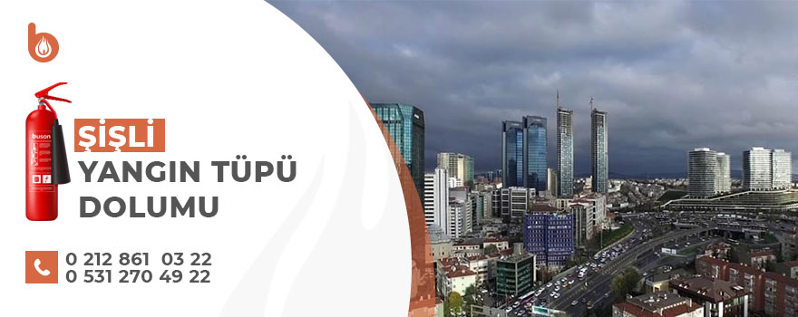 şişli yangın tüpü dolumu