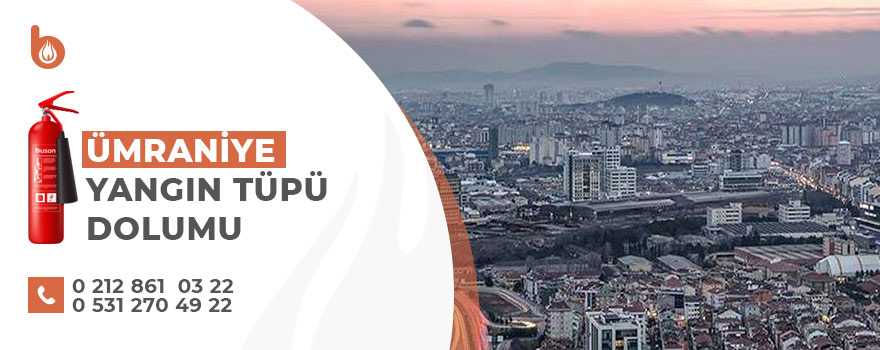 ümraniye yangın tüpü dolumu